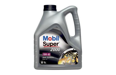 Mobil Super motorolja 2000 X1 10W-40, 4 liter
