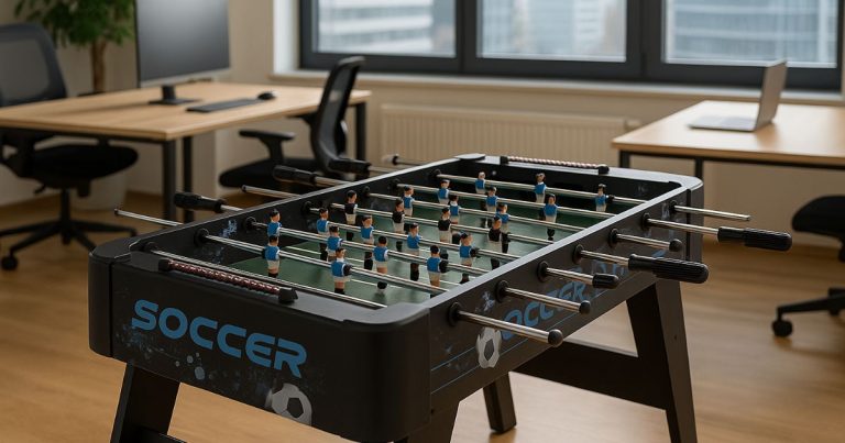 Fotbollsspel Almorgan ihopfällbart