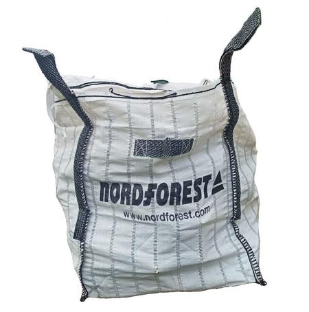 Nordforest Vedsäck Big Bag med lock 250 L