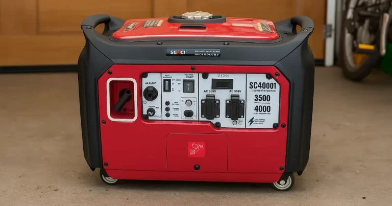 Reservelverk SC6000E - 5 kW