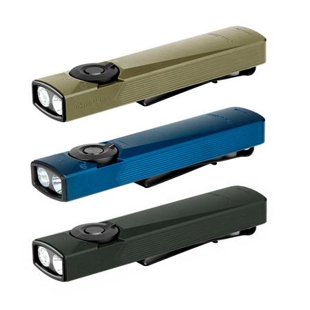 Ficklampa Olight Arkfeld Ultra - 1400 lm / 120 mm / Laddbar, Grön