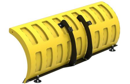 Iron Baltic, snöplog till fyrhjuling - 152 cm bred