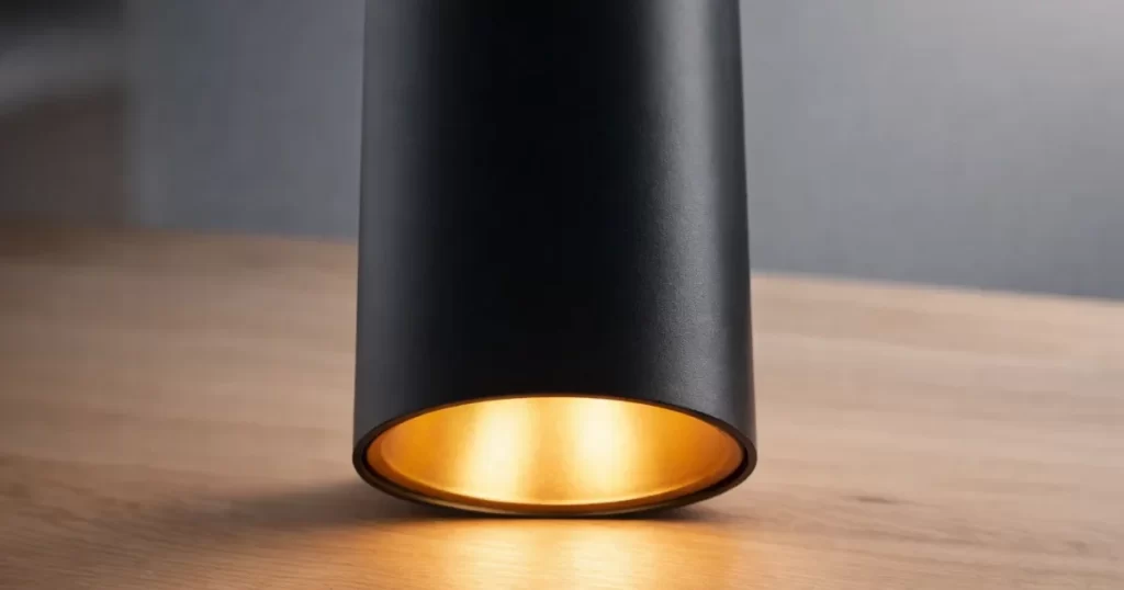 Taklampa AGGE Goldie Svart