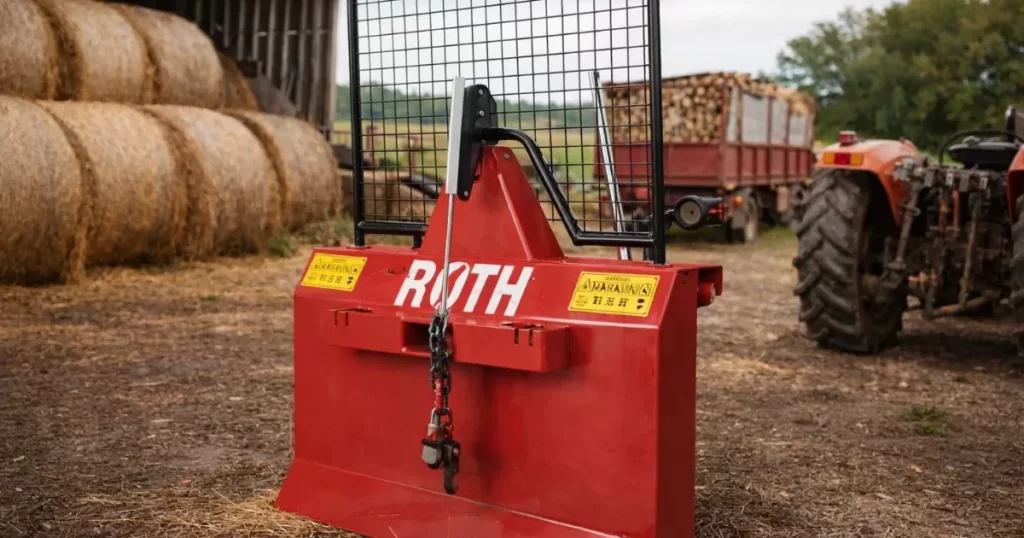 Skogsvinsch ROTH lunningsvinsch FW-40 för traktor