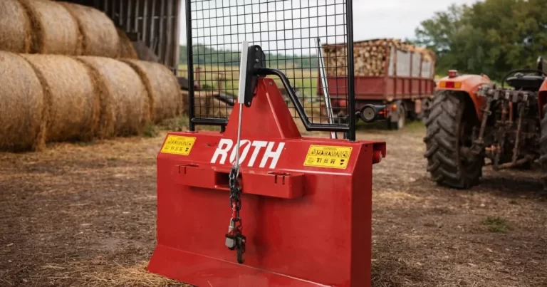 Skogsvinsch ROTH lunningsvinsch FW-40 för traktor