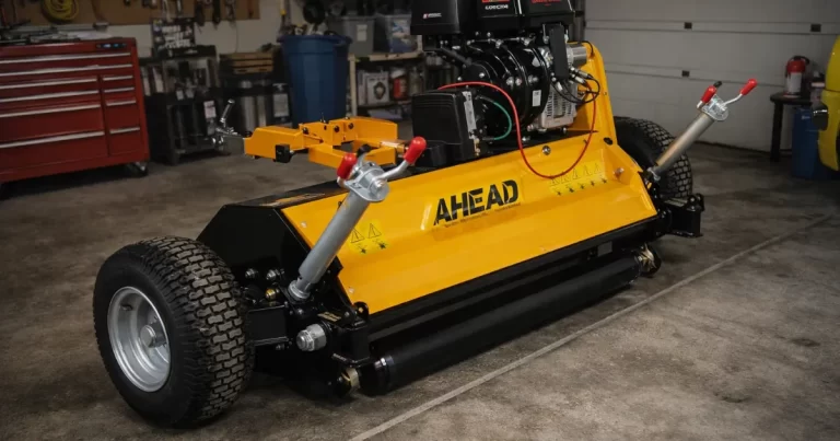 Test av AHEAD ATV slaghack 15 HK 115 cm