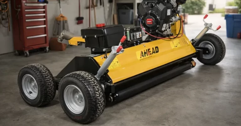 Test av AHEAD ATV slaghack 18 HK 145 cm