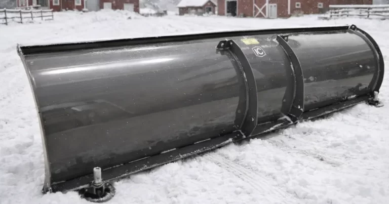 Test av Iron Baltic ATV snöplog 128 cm bred