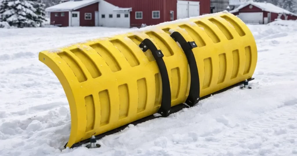 Test av Iron Baltic snöplog till fyrhjuling - 152 cm bred