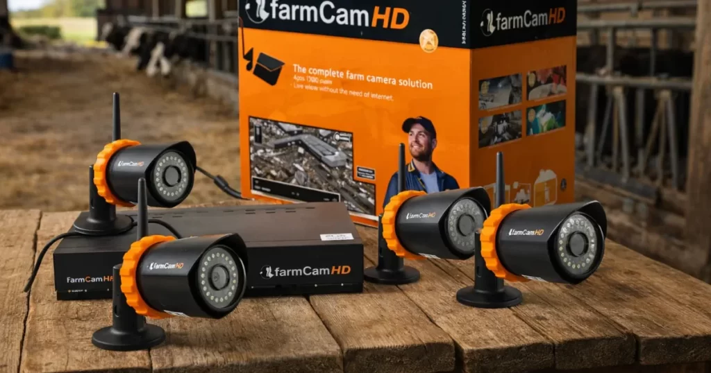 Test av Luda FarmCam HD med 4 kameror