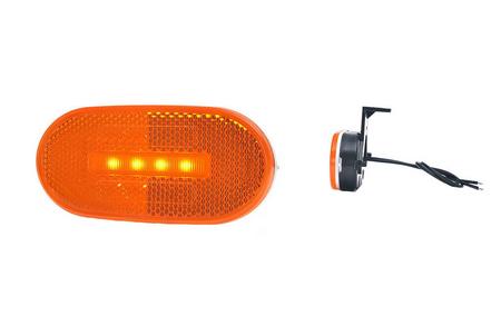 Sidomarkeringslykta - 4 LED