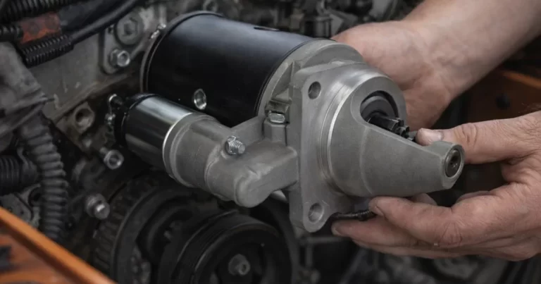 Test av Startmotor till Massey Ferguson