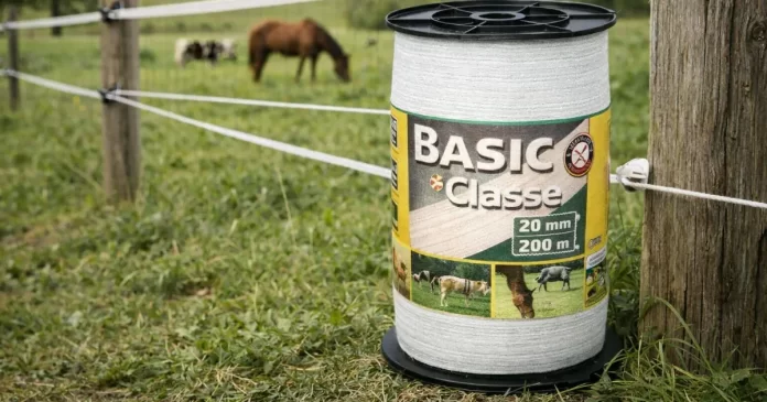 Test av Elstängselband 40 mm Basic