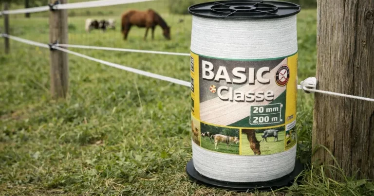 Test av Elstängselband 40 mm Basic