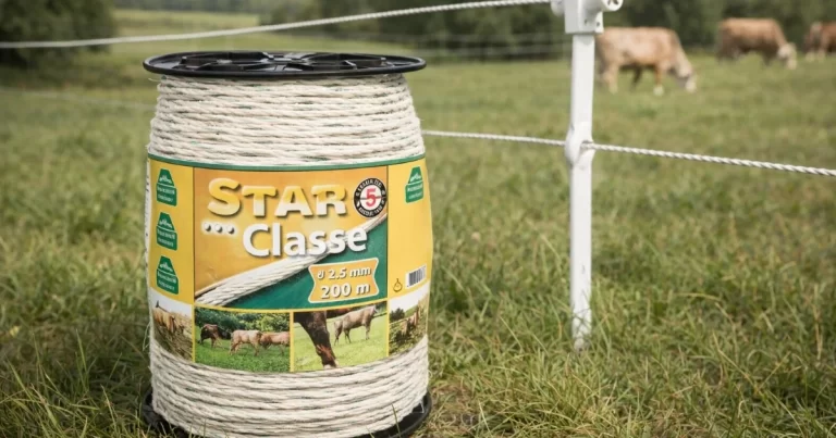 Test av Elstängselrep 6 mm Star