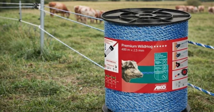 Test av Elstängseltråd 2,5 mm Polywire