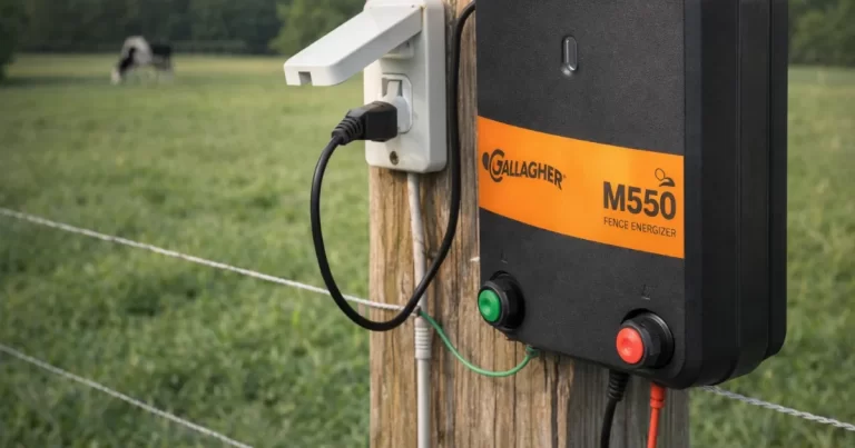 Test av Gallagher Elstängselaggregat M550