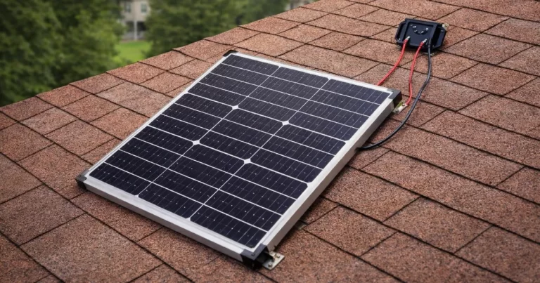 Test av Solpanel 55W för stängselaggregat