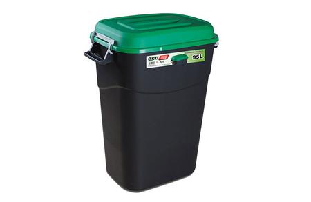 Fodertunna med lock - 95 liter