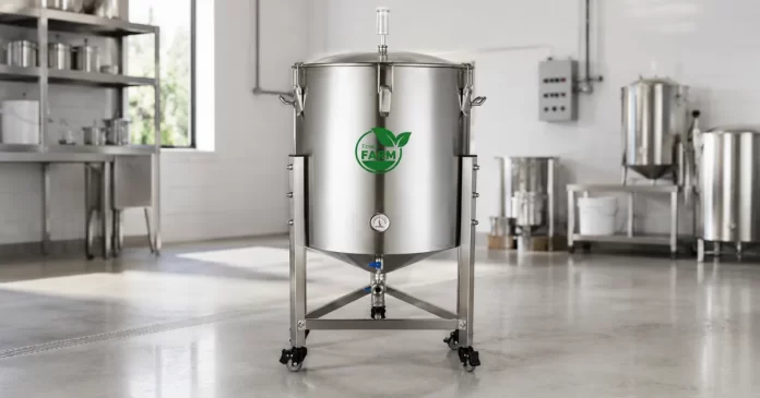 Test av Fermenteringstank för småbruk 100 liter