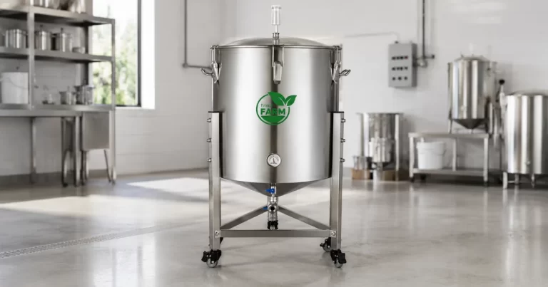 Test av Fermenteringstank för småbruk 100 liter