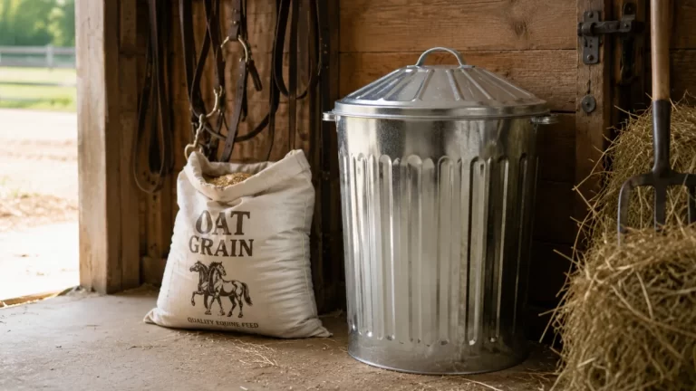 Test av Fodertunna med lock 46 liter