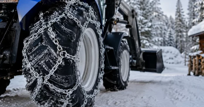 Test av Griper snökedja till fyrhjuling 6 mm med piggar