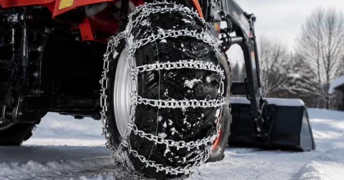 Test av Snökedjor till fyrhjuling