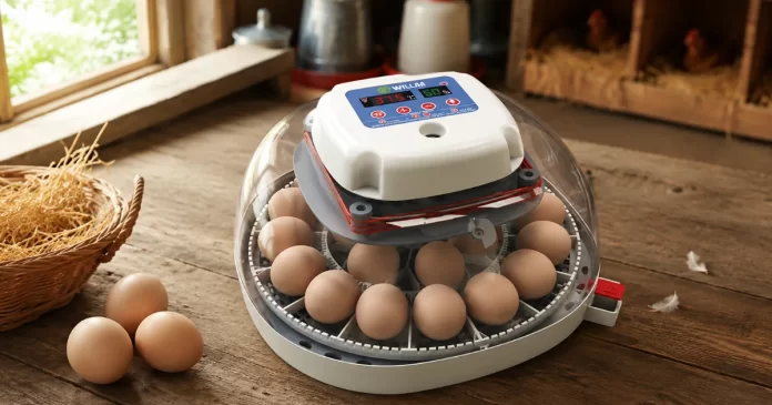 Test av Willab äggkläckningsmaskin 22 ägg