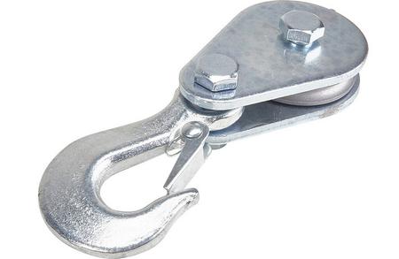Dragblock, Kastblock - 2 ton, inkl. krok
