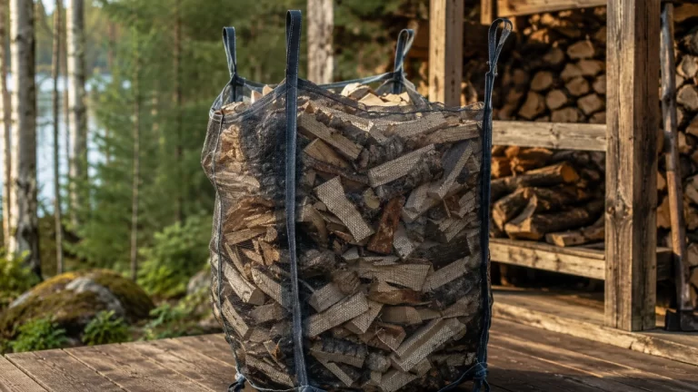 Test av BigBag Max-Air Storsäck Vedsäck