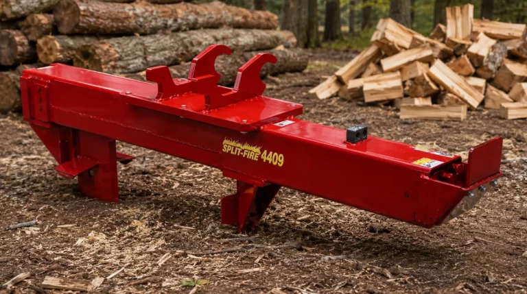 Test av Split-Fire Hydrauliskt Klyvhuvud 20 ton