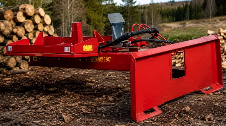 Test av Split-Fire Hydraulisk Vedklyv 20 ton