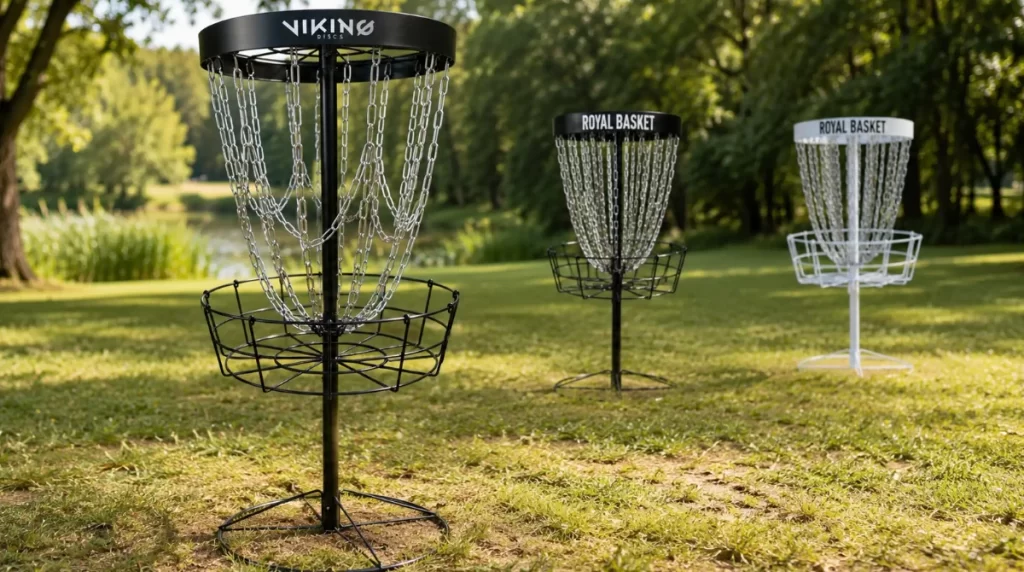 Bästa discgolf korg test