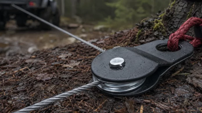 Test av Dragblock Kastblock - 8 ton
