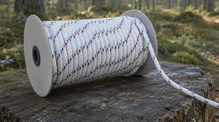 Test av Draglina för skogsvinschar 50 meter