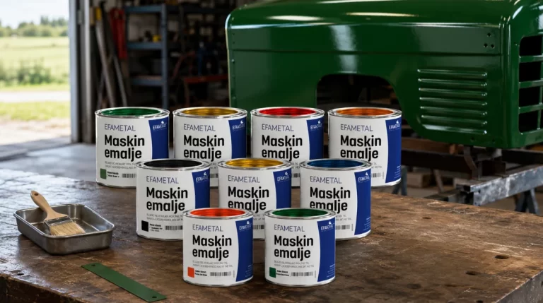 Test av Maskinemalj