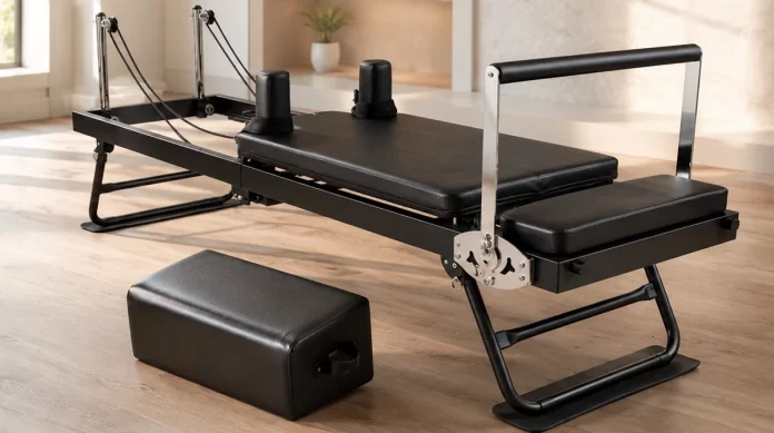 Test av Nordcore Pilates Reformer Vikbar Maskin