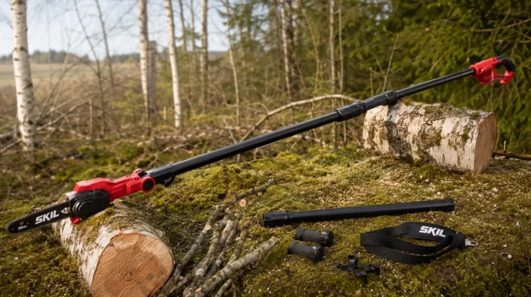 Test av Skil Teleskopisk toppsåg 20V