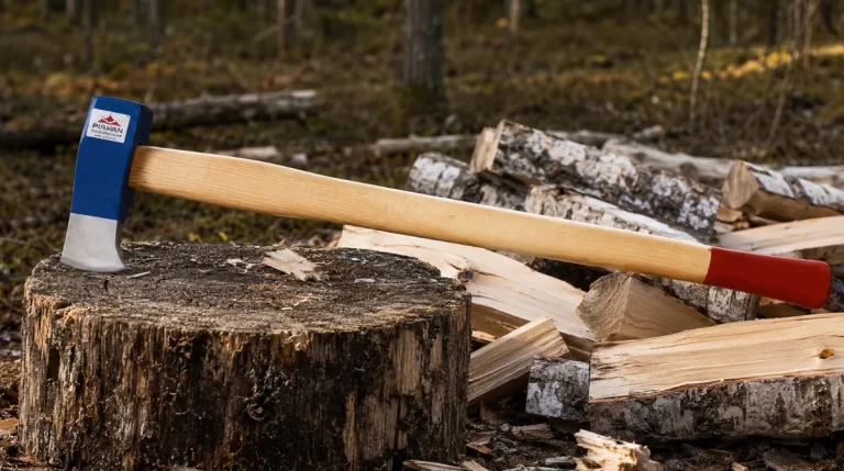 Test av STUBAI klyvyxa 4500 gram