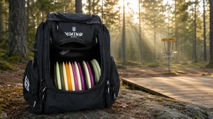 test-av-viking-discs-rucksack-pro-frisbeegolf-ryggsack Test av Viking Discs Rucksack Pro Frisbeegolf ryggsäck