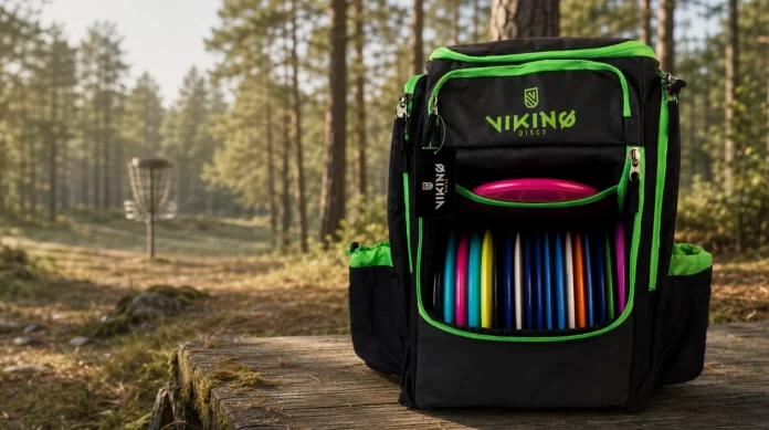 Test av Viking Discs Tour Bag frisbeegolf ryggsäck