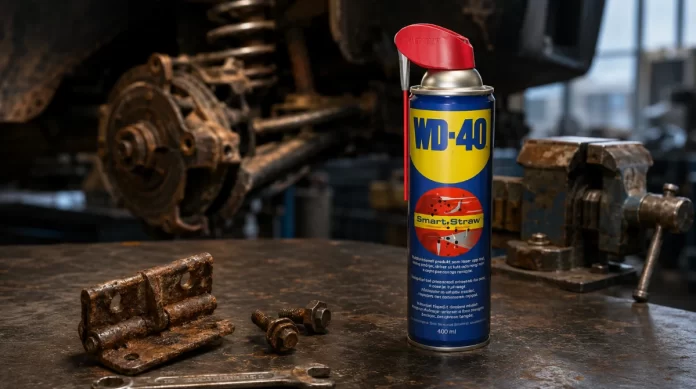 Test av WD40 multiolja Universalolja