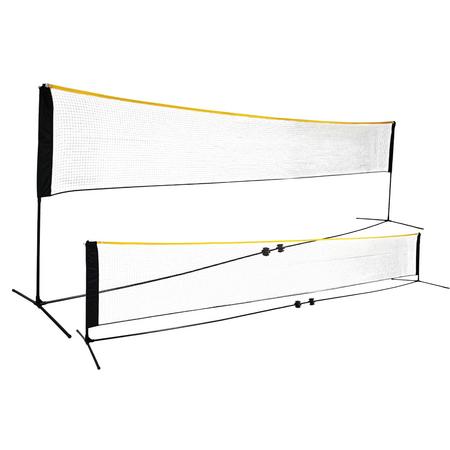 React Badmintonnät Höjden Justerbar 500x80 cm