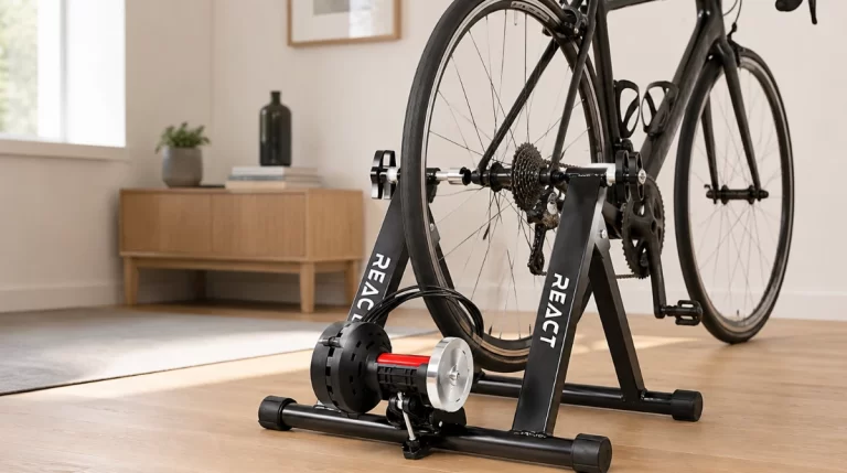React Cykeltrainer 100 test