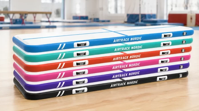 test-av-airtrack-nordic-home-3m-luftvoltbana Test av AirTrack Nordic Home 3m Luftvoltbana