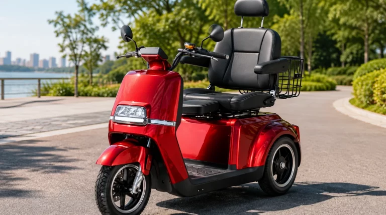 Test av Arvo Promenadscooter P700 Röd