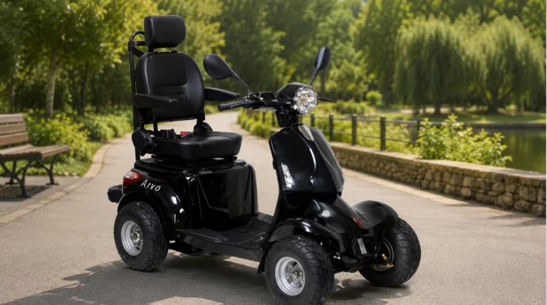 Test av Arvo Promenadscooter P900 Svart