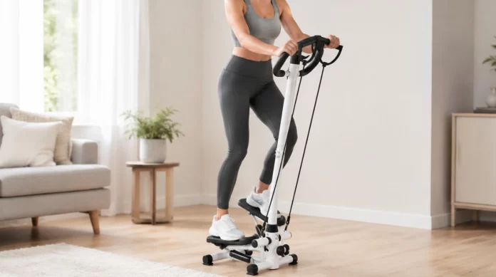 Test av React Mini Stepper 200 med armstöd