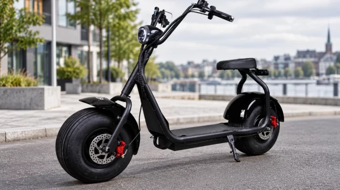 Test av Swoop Elscooter Kruiser N4 1000W svart